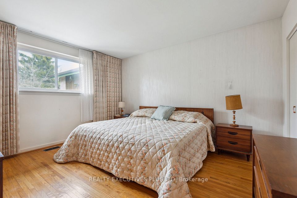 Primary Bedroom overlooks Garden