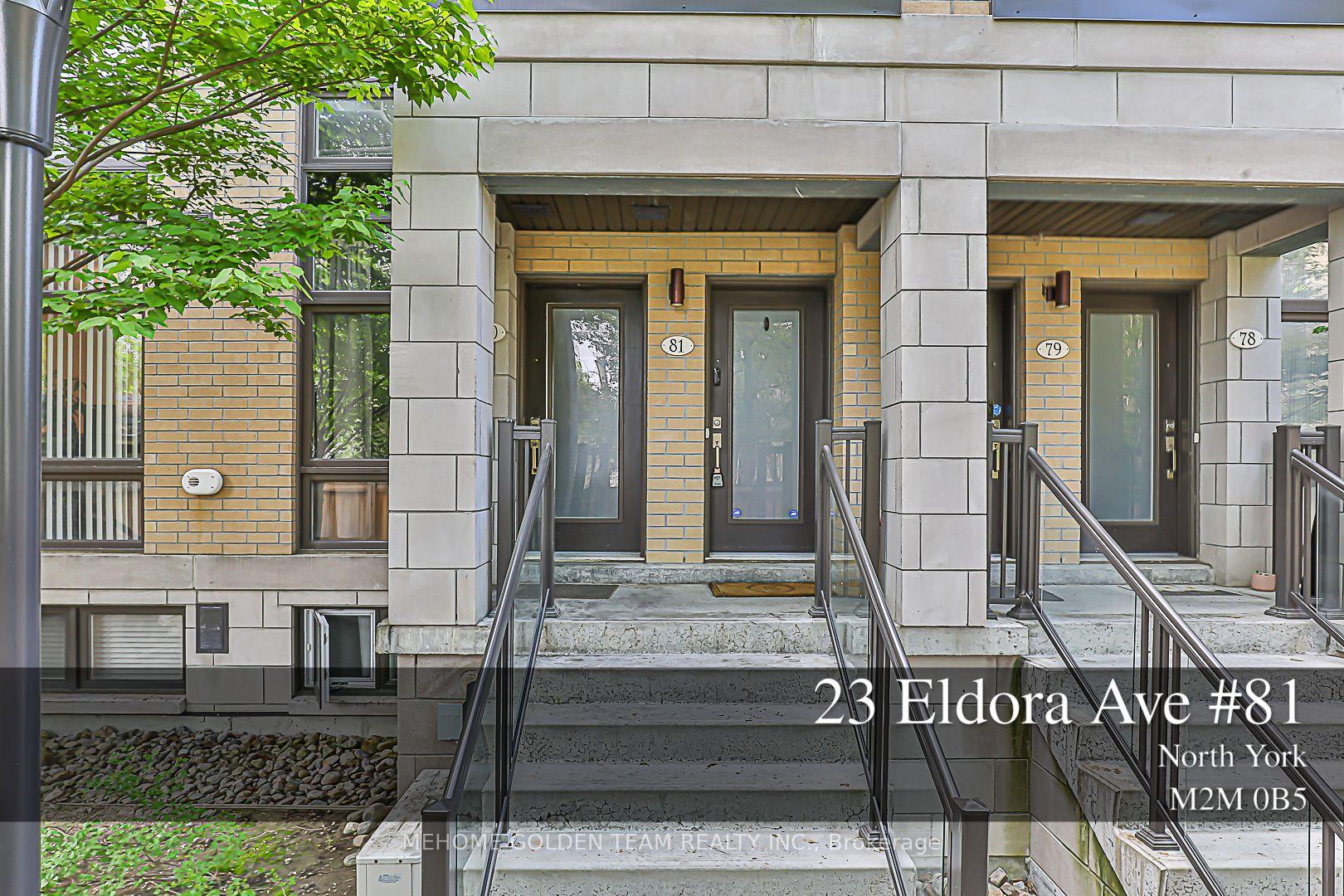 1 Bedroom Condo at 23 Eldora, Toronto For sale