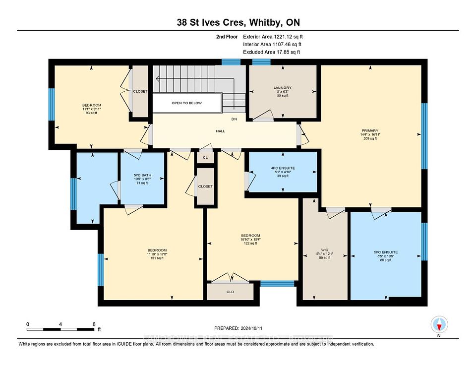 Floor plan - Second Level