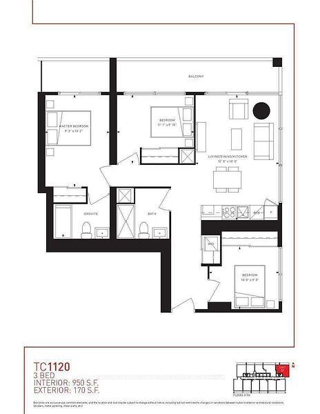 3 Bedrooms Condo at 5 Buttermill,  Vaughan For sale