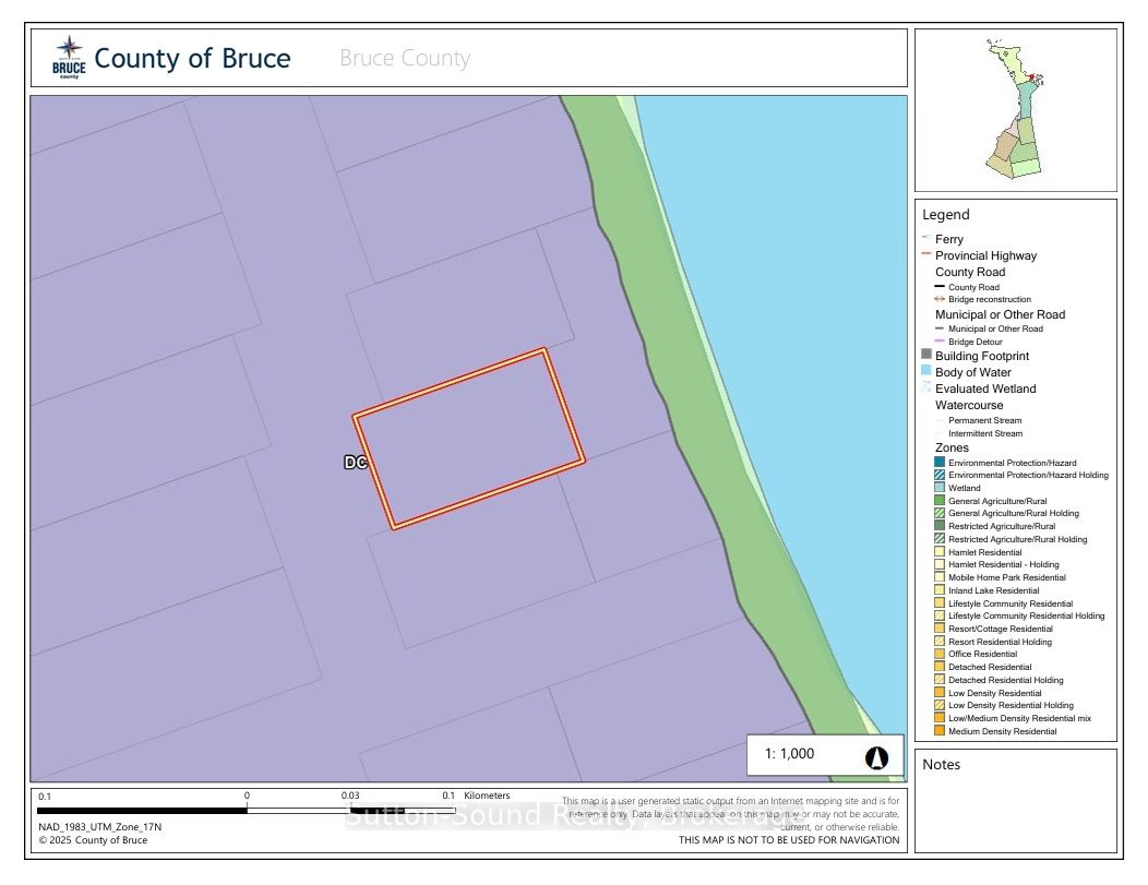 PT LT 9 CON 14 EBR PT 7 (3R728) Concession, Northern Bruce Peninsula, ON N0H 1W0