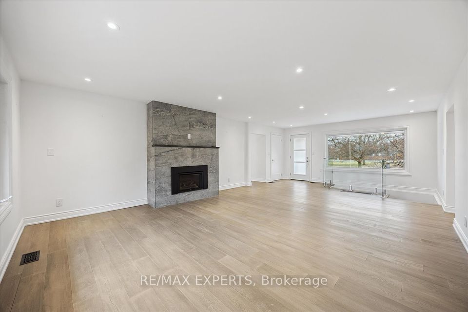 Living Room With Hardwood Flooring