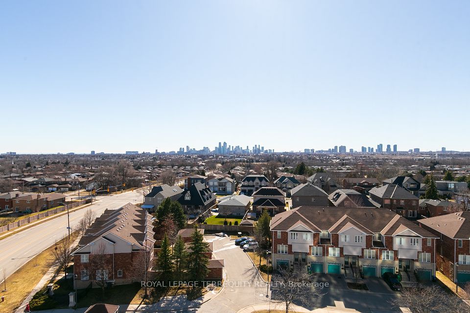 West View of Mississauga City Skyline
