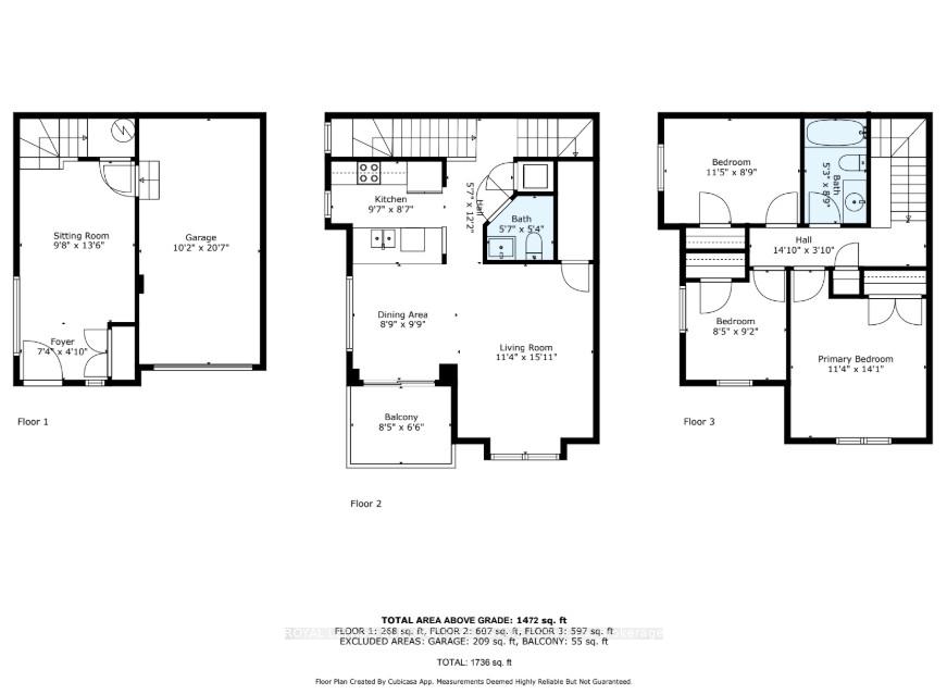 3 Bedrooms Condo at 1401 Plains, Burlington For sale
