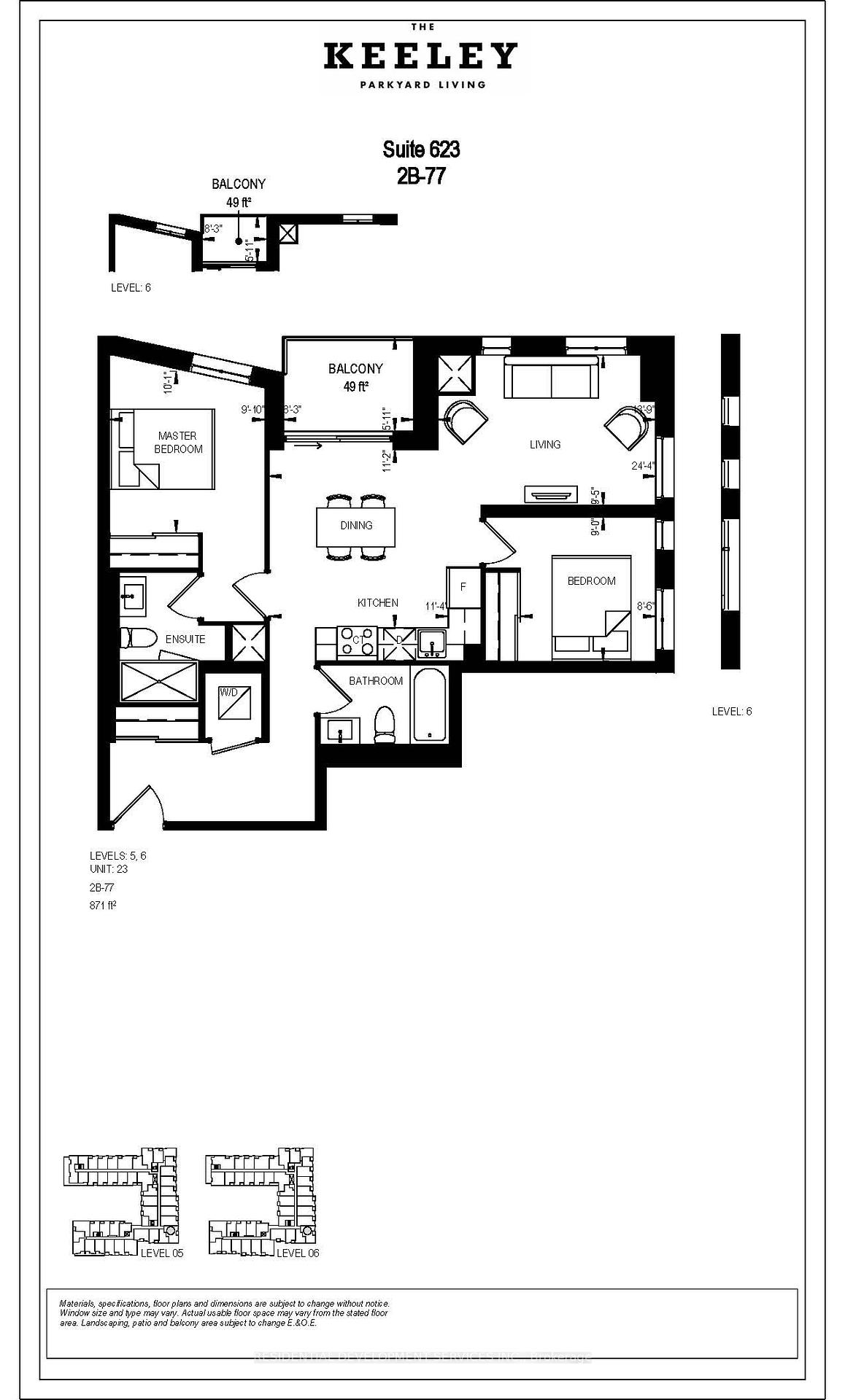2 Bedrooms Condo at 3100 Keele,  Toronto For sale