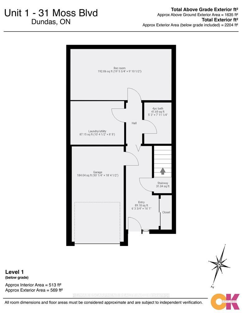 3 Bedrooms Condo at 31 Moss, Hamilton For sale