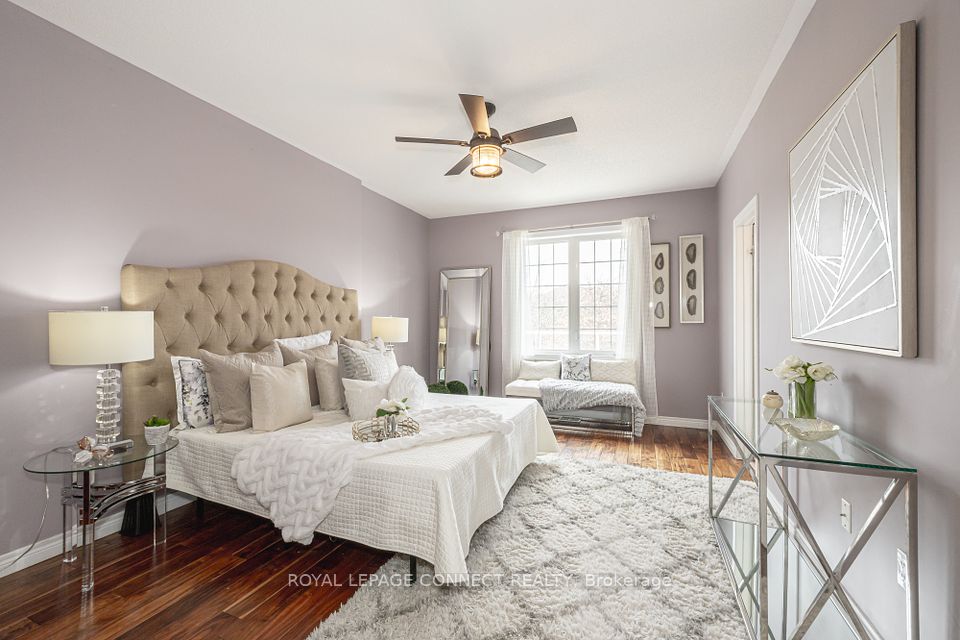 Primary Retreat with window overlooking back deck