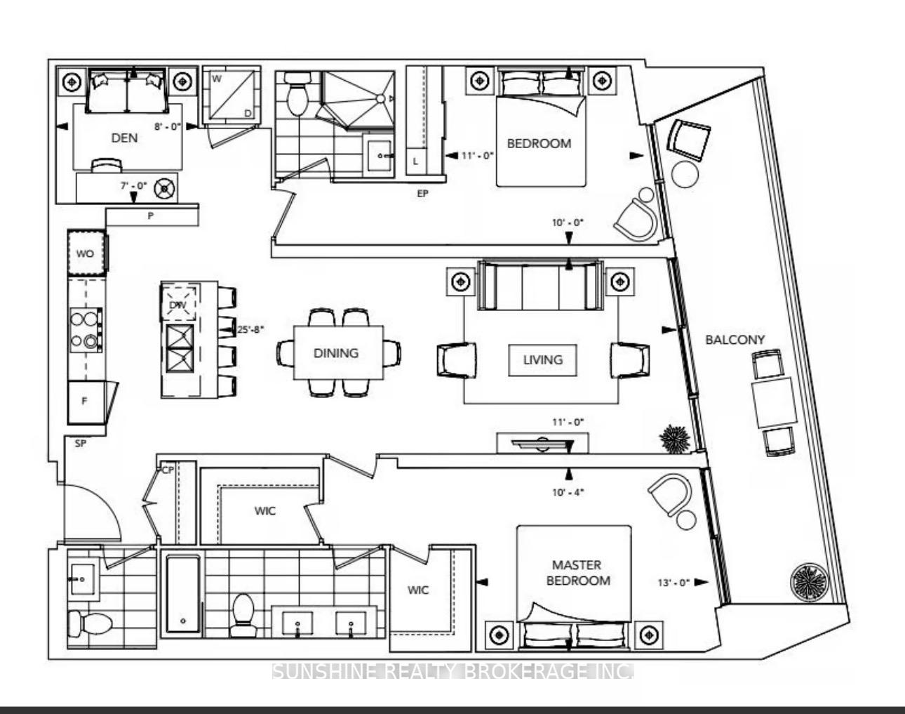 3 Bedrooms Condo at 118 Merchants’ Wharf, Toronto For sale
