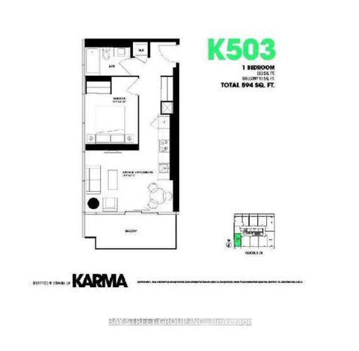 1 Bedroom Condo at 15 Grenville, Toronto For sale