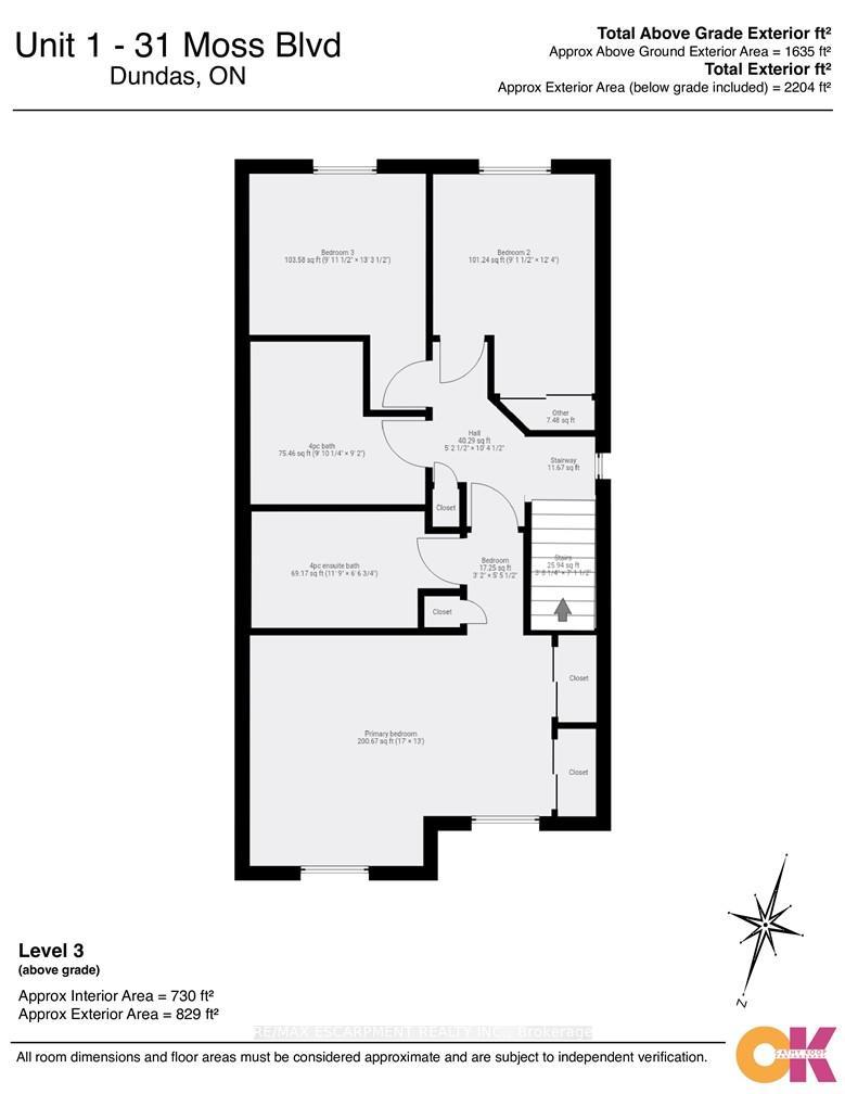 3 Bedrooms Condo at 31 Moss, Hamilton For sale