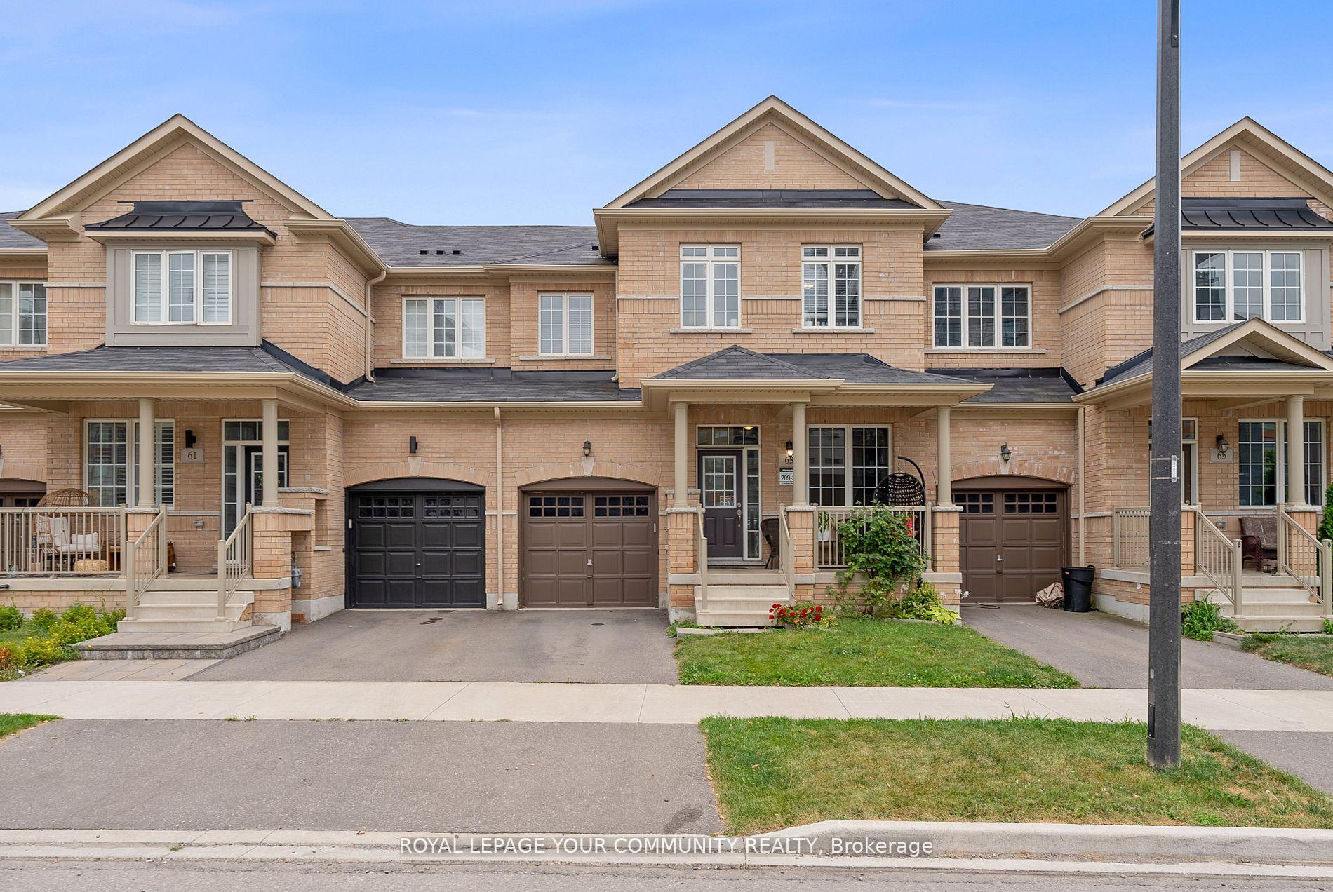 63 Riverwalk Drive Hamilton, Ontario Welcome to this exquisite freehold town home, a true turnkey gem that offers a tranquil retreat with a backyard overlooking the serene Grindstone Creek River. This stunning residence features 3 spacious bedrooms, 3 modern bathrooms, and a versatile second-floor den, making it the perfect haven for first-time home buyers. Impeccably maintained and move-in ready, the home radiates exceptional curb appeal. The master suite is a luxurious escape with a private ensuite and a generous walk-in closet, while the second and third bedrooms are thoughtfully connected by a convenient Jack and Jill bathroom. The basement offers endless possibilities, whether you're looking to create a separate rental unit or an inviting in-law suite.