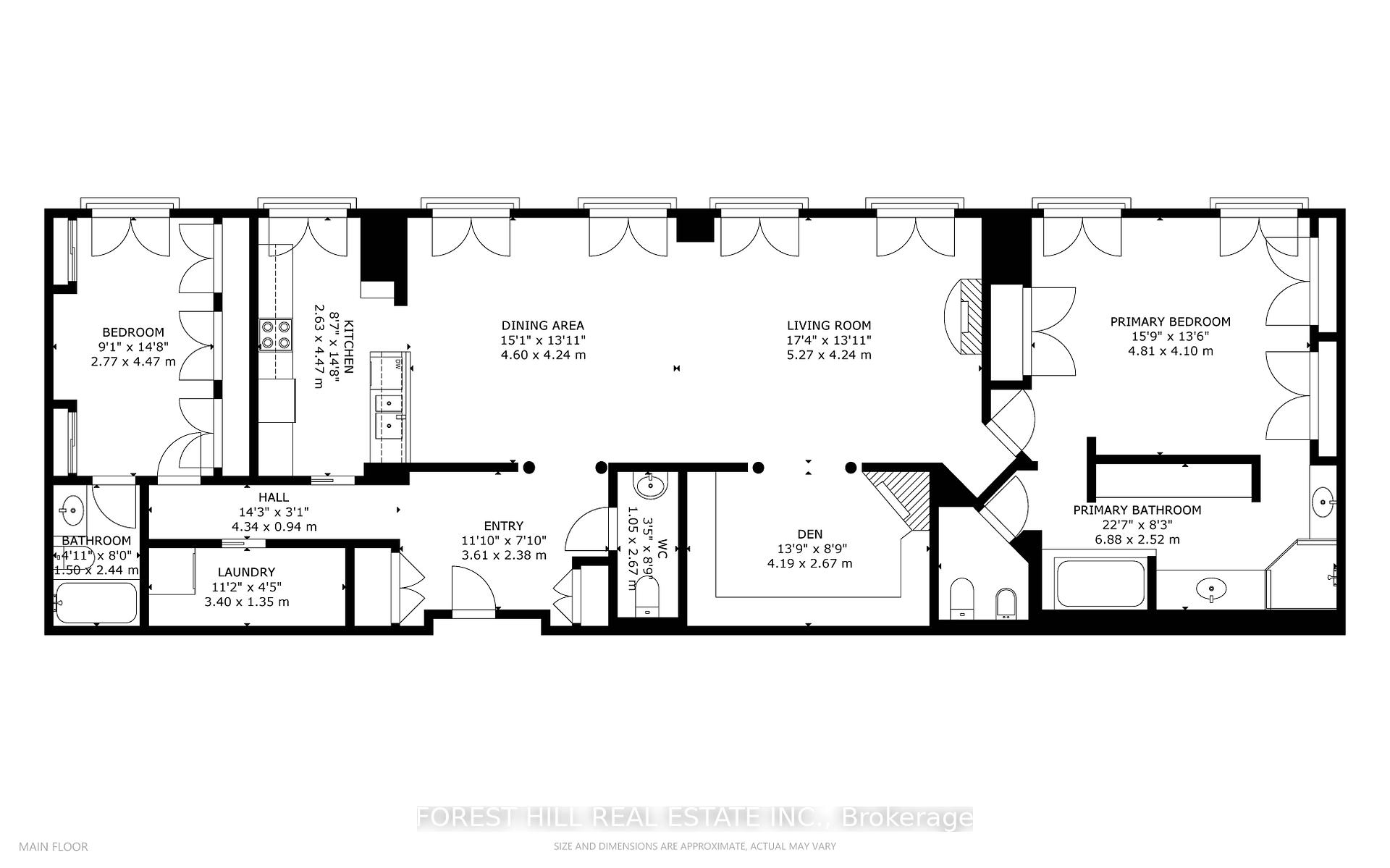 3 Bedrooms Condo at 1 Balmoral, Toronto For sale