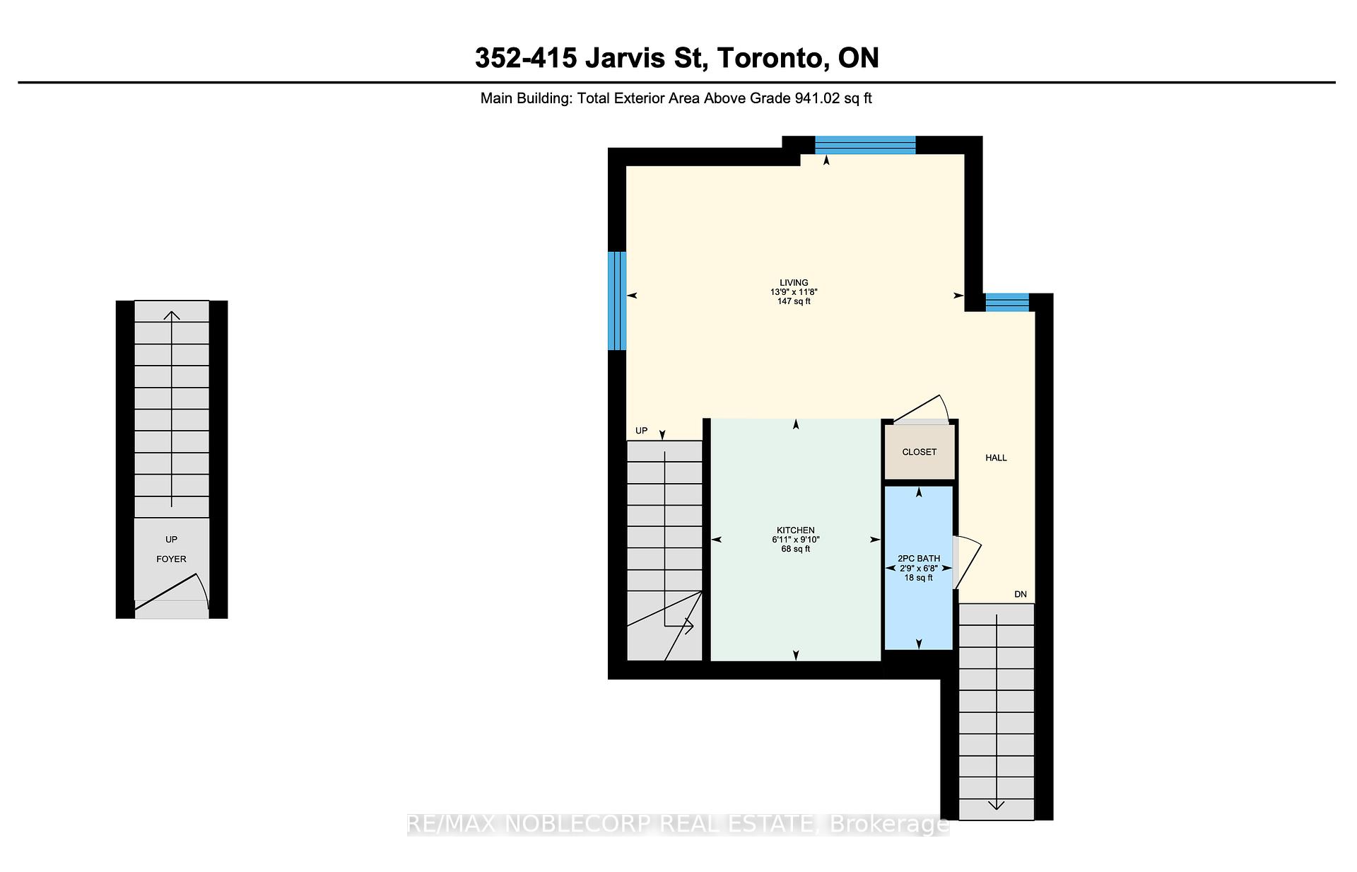 2 Bedrooms Condo at 415 Jarvis, Toronto For sale