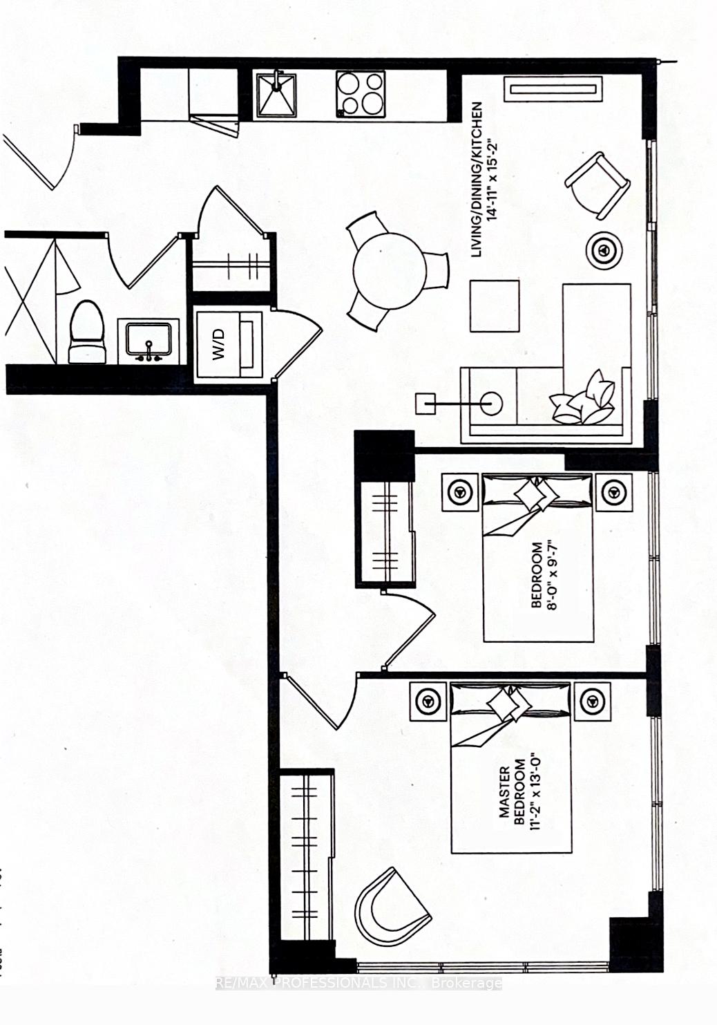 2 Bedrooms Condo at 9 Tecumseth,  Toronto For sale