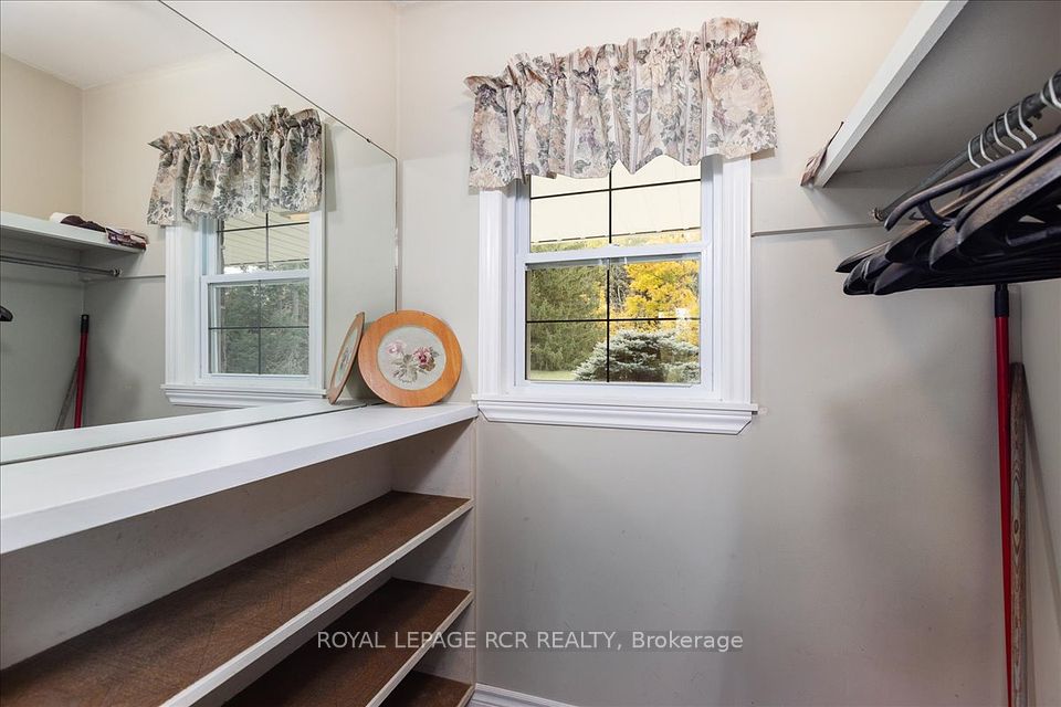 Walk in front hall closet