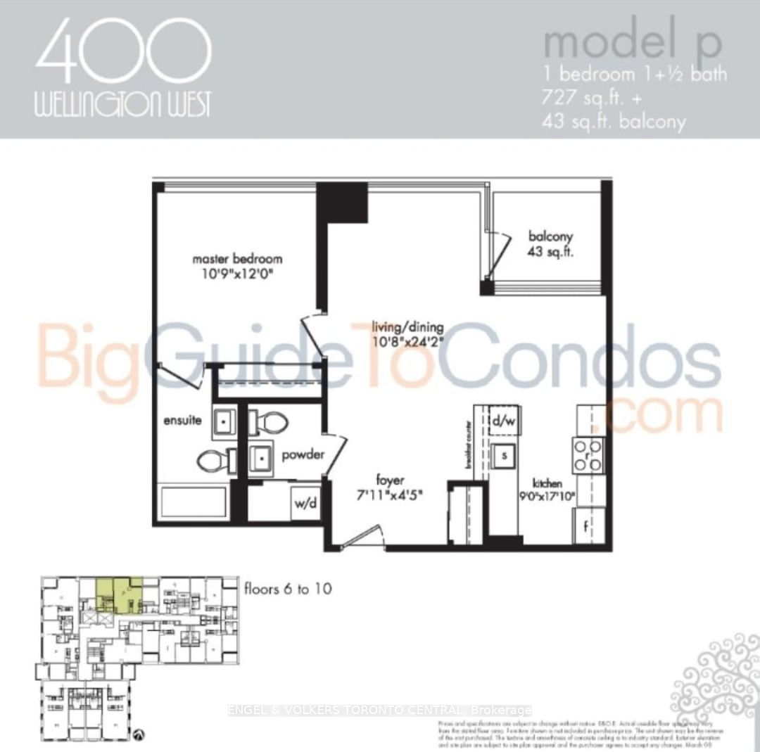 400 Wellington Street W, #1001
