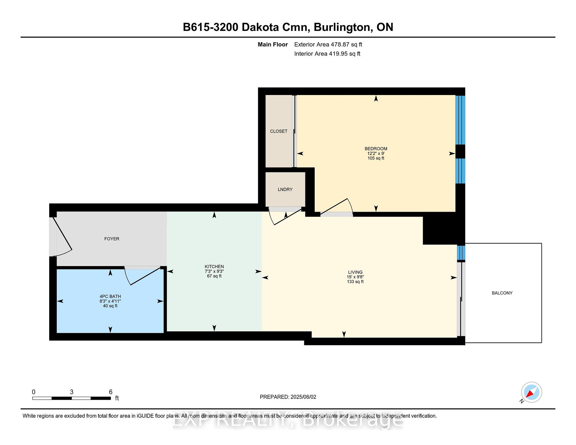 1 Bedroom Condo at 3200 Dakota, Burlington For sale