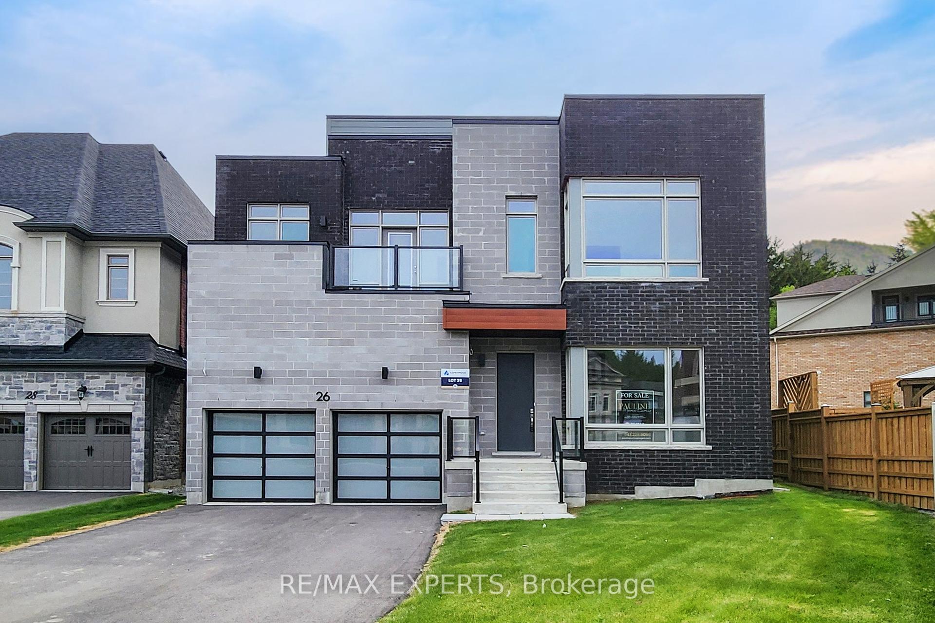 Welcome to this beautiful brand new 4bdrm Home with an Amazing 3rd level LOFT and Elevator! Boasting over 4675 sq ft incl 163 bsmnt (240 characters max) 1. Appear in the Brokerage Full, Client Full and Flyer Reports in Toronto MLS and of modern Luxury! Designed by Gordana Car-Direnzo. Home has a ton of natural light & open concept spaces! Upper level laundry with main flr mudrm and office. Retreat like space off the primary bedroom which can be used as a nursery, secondary office, yoga/exercise rm! Primary Bdrm has a Massive walk in closet, fireplace, sauna &5 pc ensuite. Custom light fixtures thru, top of the line wolf/subzero appliances, hope os loaded w upgrades.3rd level loft ideal for in law suite, nanny suite, or home office/gym! This home is ideal for entertaining with an elegant formal dining room equipped w/wet bar wine fridge and more! Don't miss your chance to live on this premium lot tucked away in a court! Located in the prestigious Observatory community! Close to public transit , shops and some of the top rated schools in the GTA. Home comes with full Tarion new home warranty.