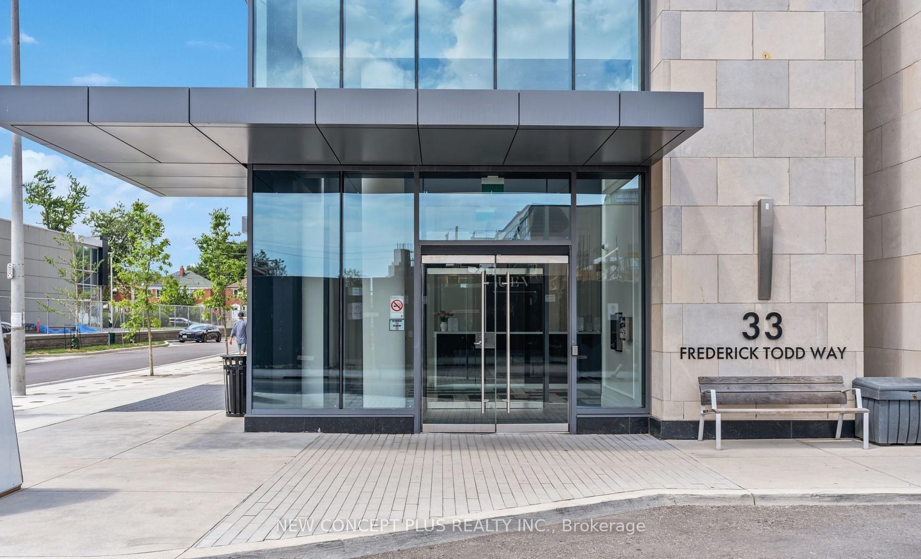 1 Bedroom Condo at 33 Frederick Todd Way,  Toronto For sale