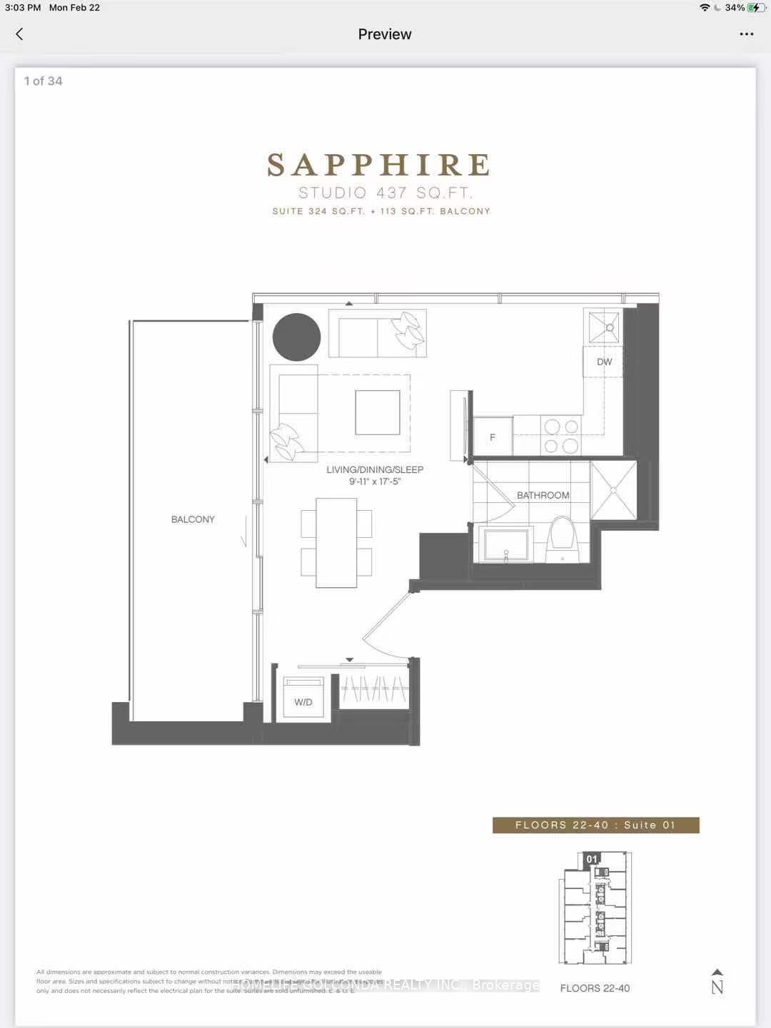 3 Gloucester Street, #3001