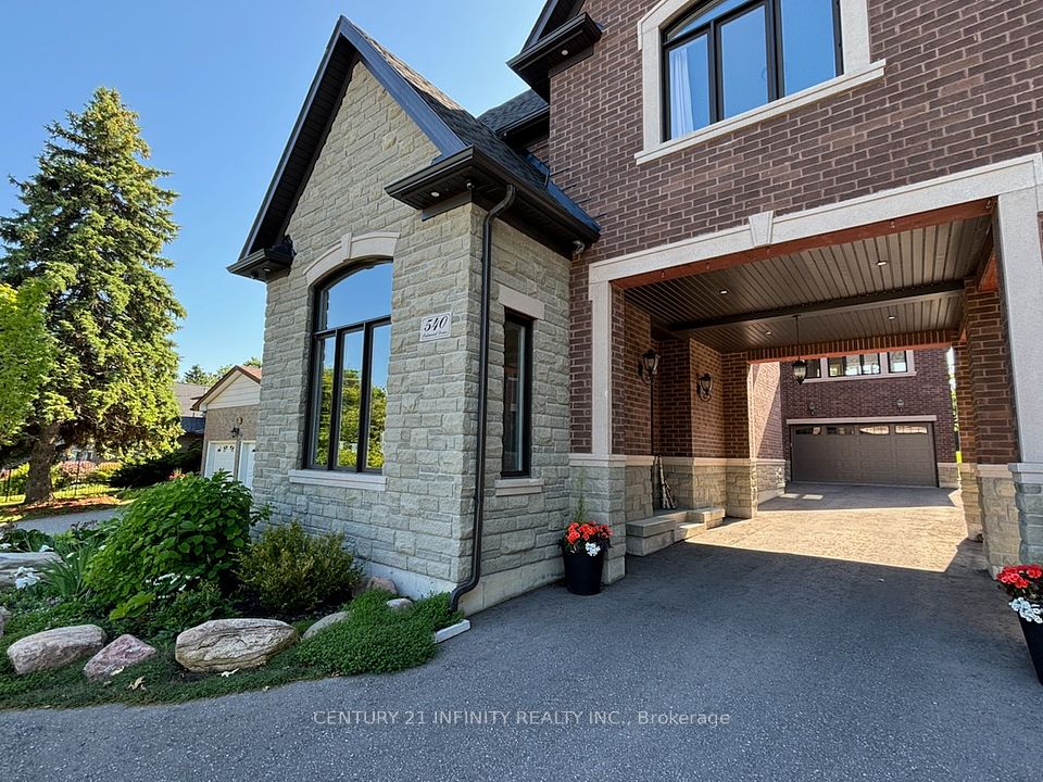 Drive through to your double car garage