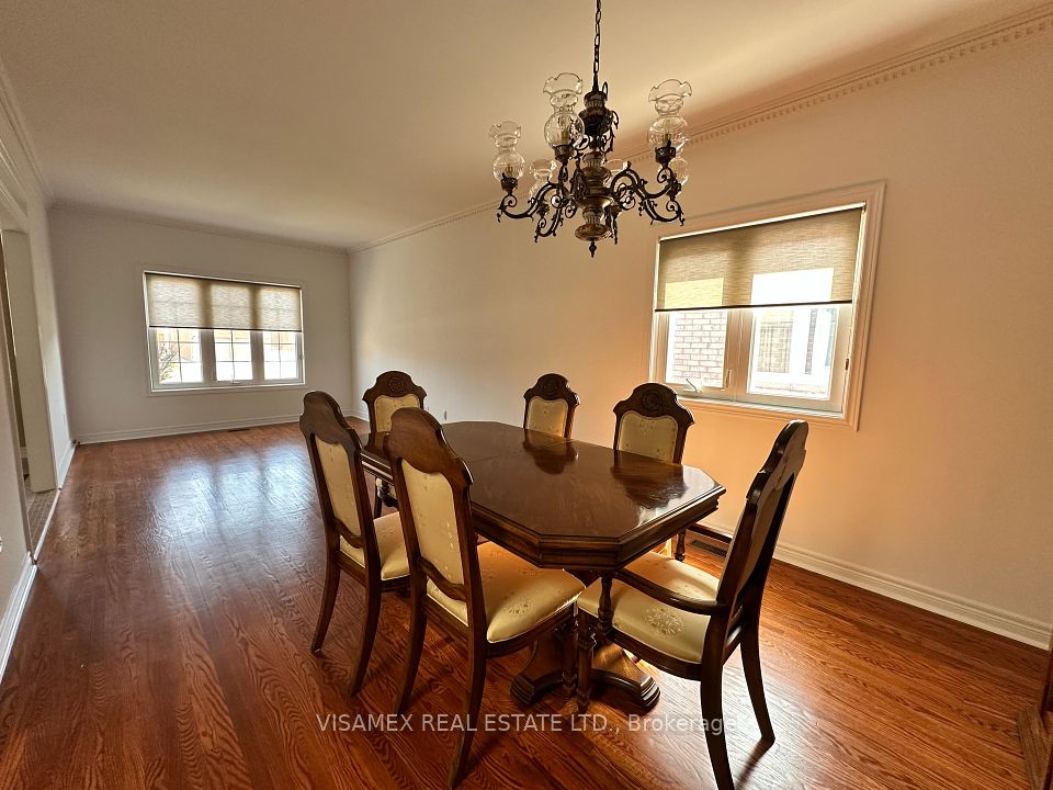 Dining Room with Living Room