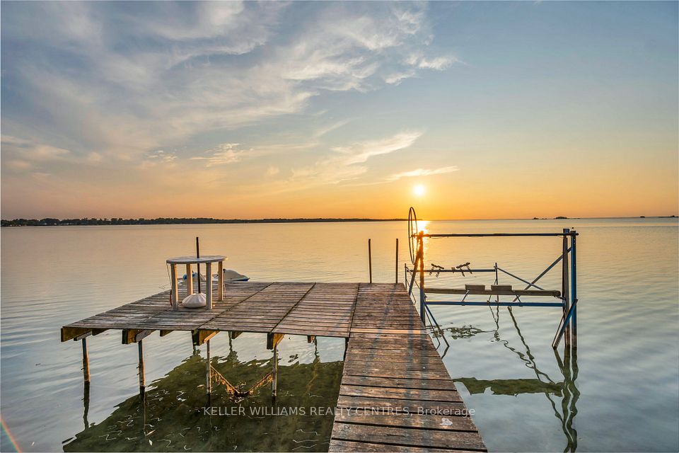 View from the dock