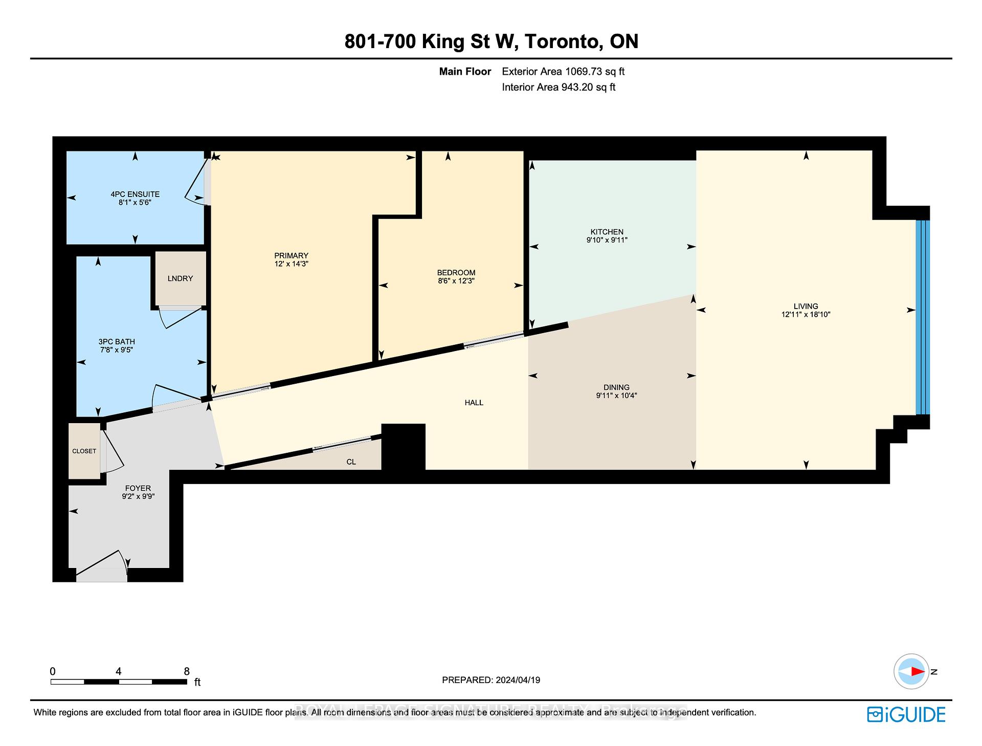 2 Bedrooms Condo at 700 King, Toronto For sale