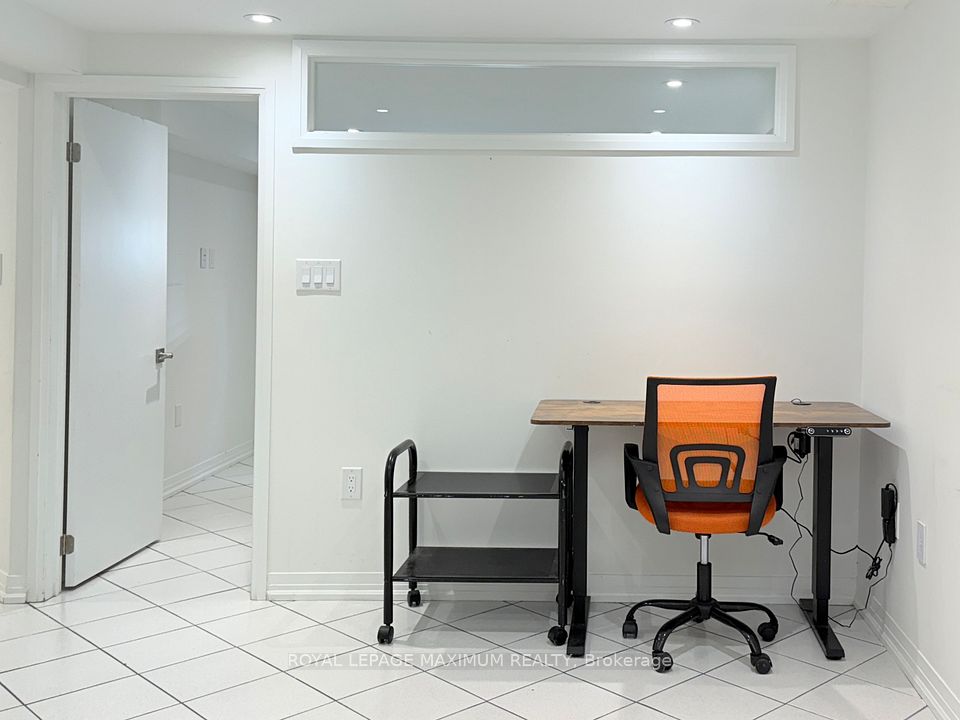 Desk with Built in Riser