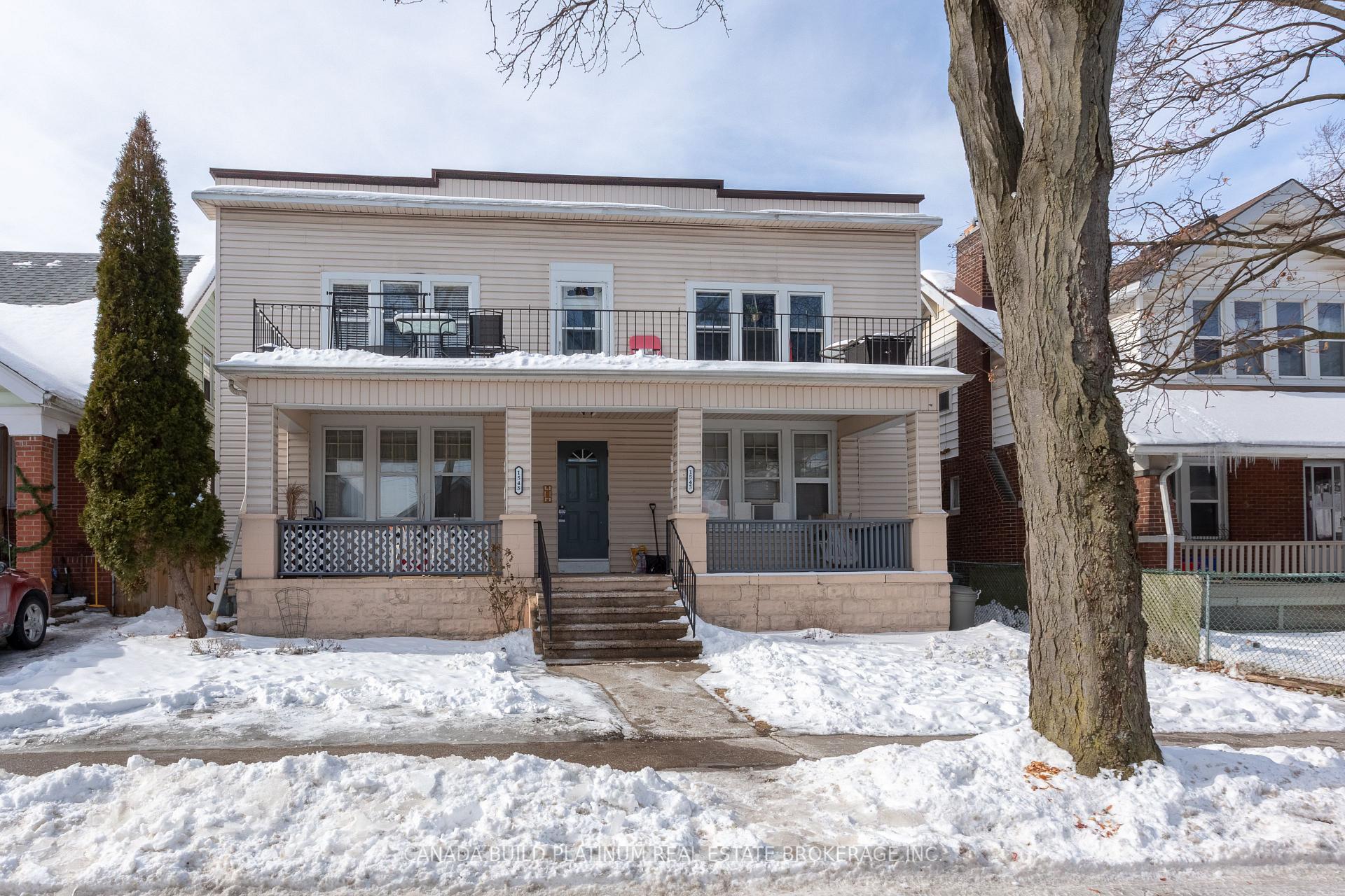 1543-45 Church Street Windsor, Ontario A fantastic purpose-built fourplex located in a highly desirable central Windsor neighborhood, featuring four spacious 2-bedroom units. Each unit has separately metered hydro and gas, which are paid by the tenants. The property includes owned stoves, fridges, furnaces, and hot water tanks no rental equipment. Well-maintained and built to last, this brick-to-roof building boasts hardwood floors, updated plumbing and electrical, and a new roof installed. It provides a steady income with substantial potential for increased rental revenue.