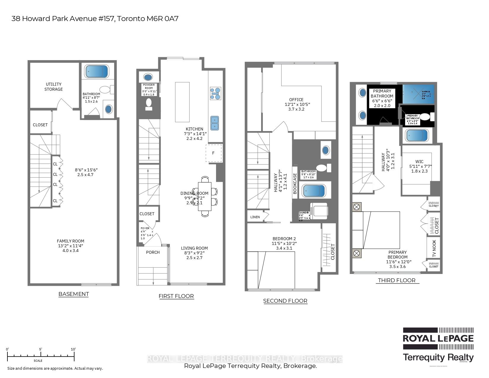 3 Bedrooms Condo at 38 Howard Park,  Toronto For sale