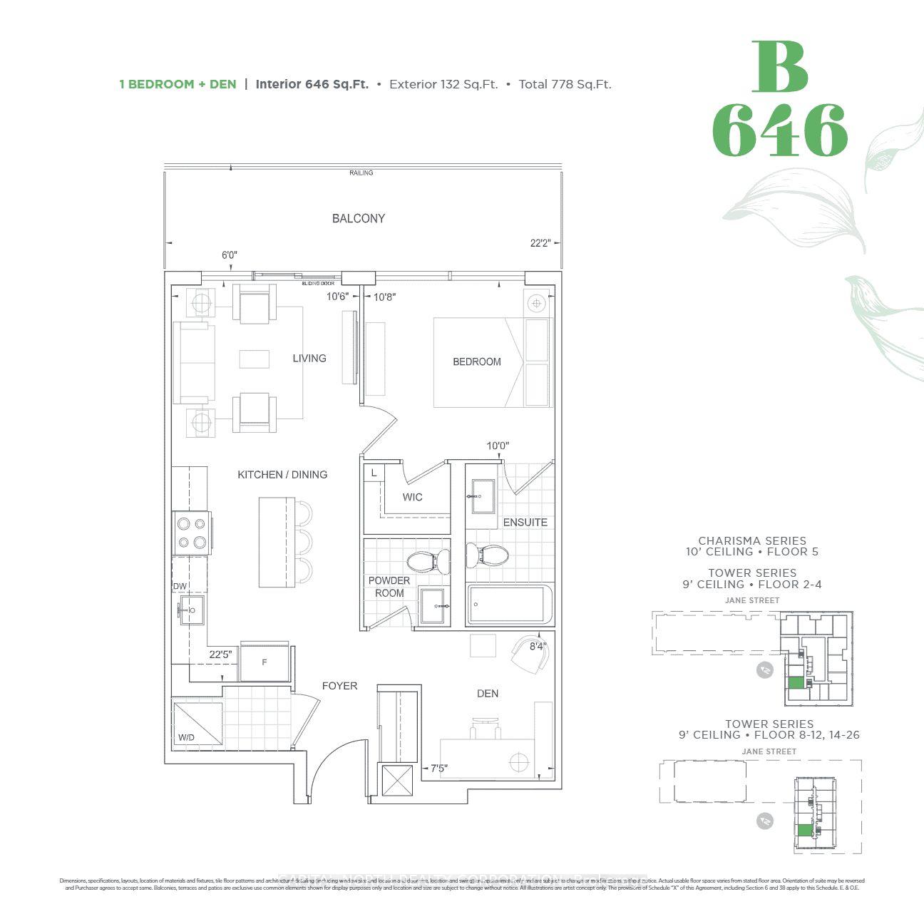 2 Bedrooms Condo at 8960 Jane,  Vaughan For sale
