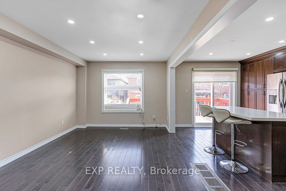 Family Room Open To Kitchen