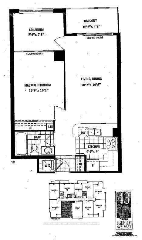 2 Bedrooms Condo at 43 Eglinton, Toronto For sale