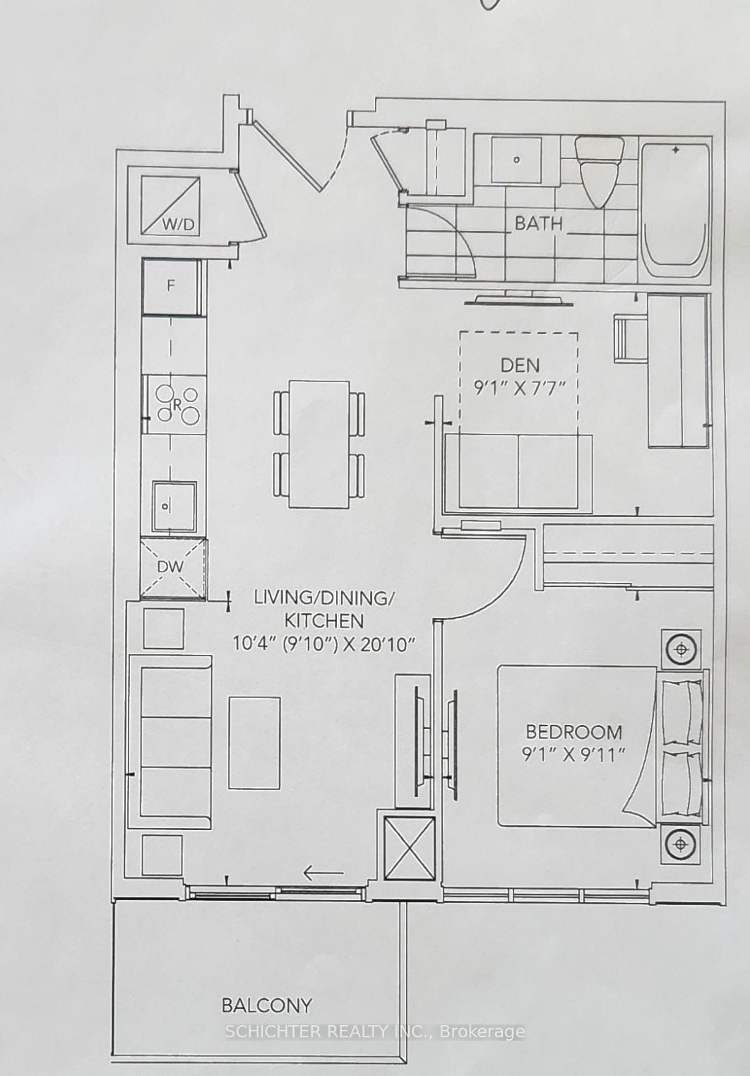2 Bedrooms Condo at 60 Honeycrisp,  Vaughan For sale