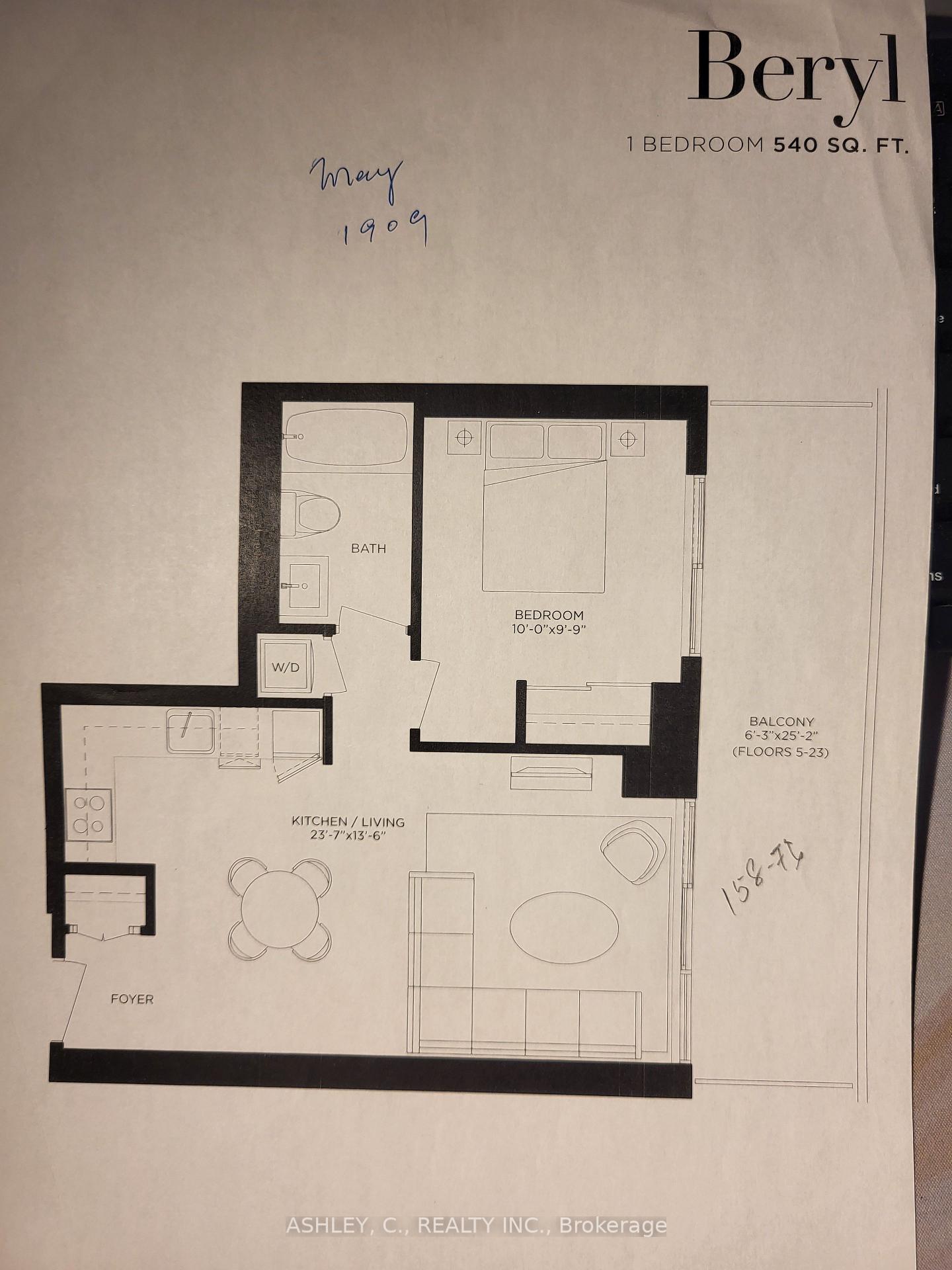 1 Bedroom Condo at 99 Foxbar,  Toronto For sale