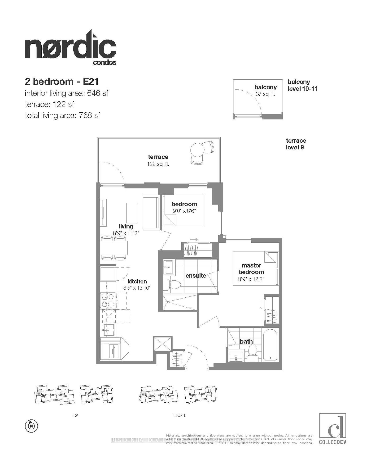 2 Bedrooms Condo at 500 Wilson,  Toronto For sale