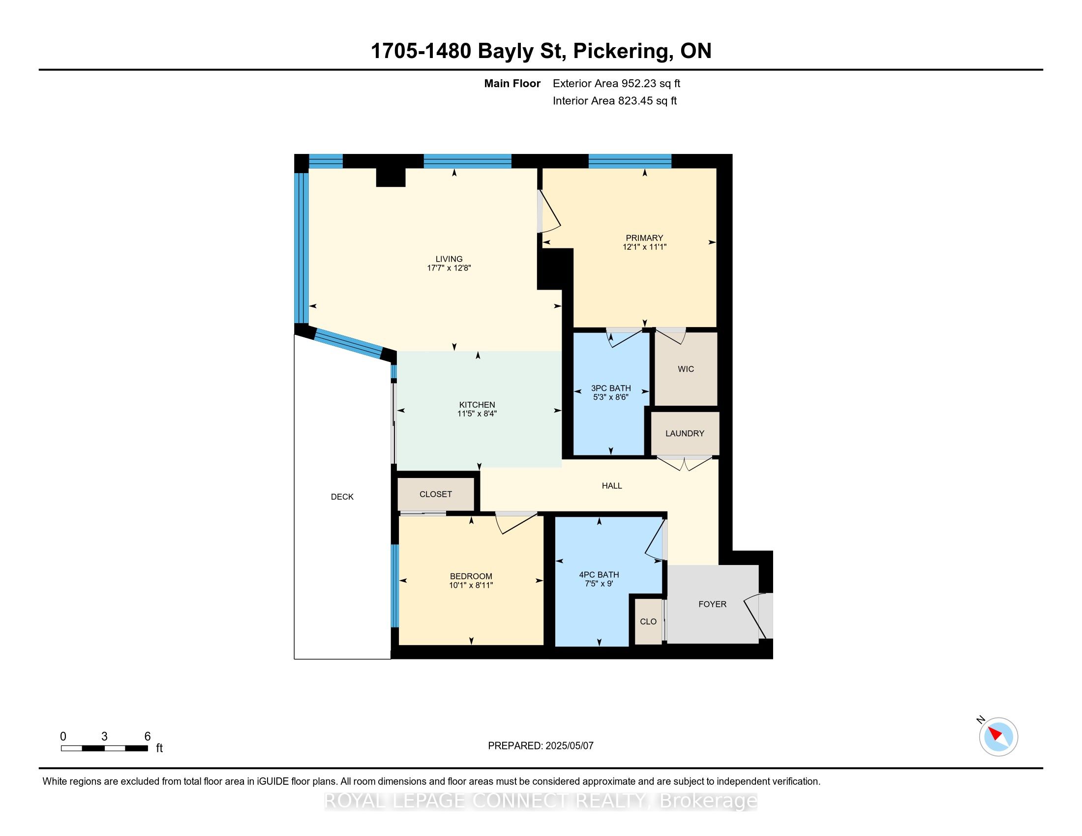 #1705 - 1480 Bayly Street, Pickering, ON L1W 3R5