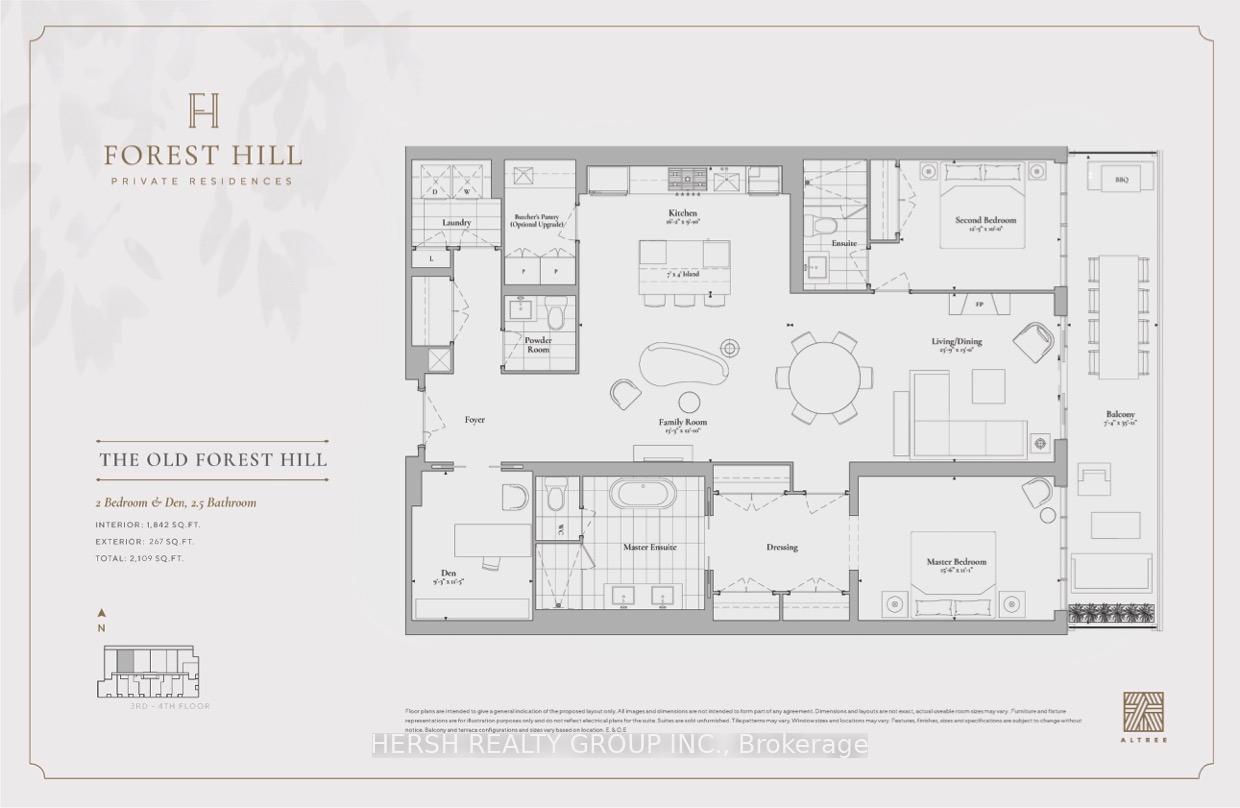 3 Bedrooms Condo at 2 Forest Hill,  Toronto For sale