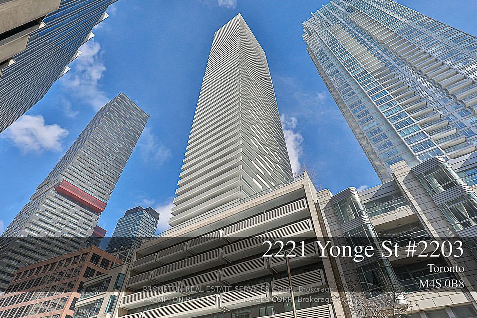 #2203 - 2221 YONGE Street, Toronto, ON M4S 2B4