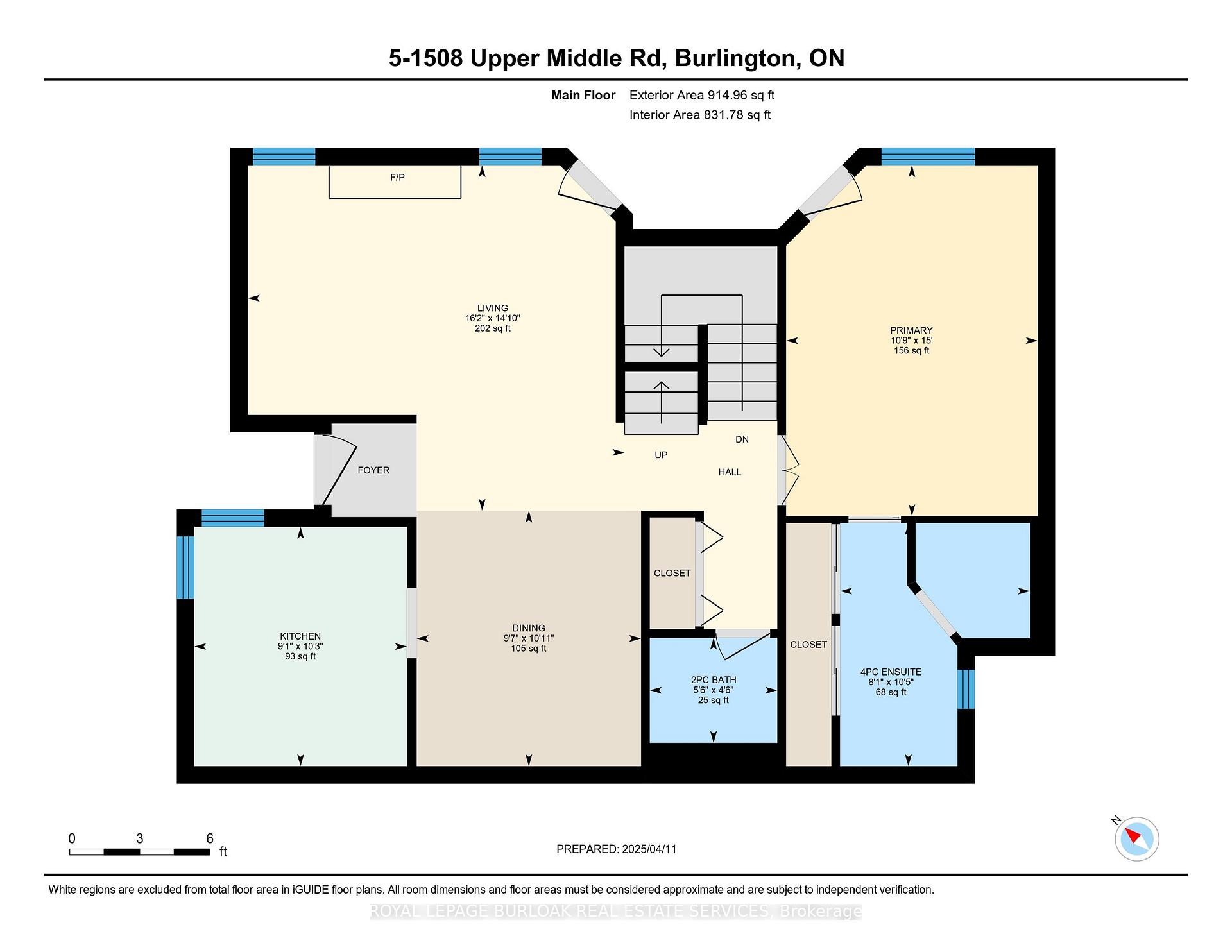 3 Bedrooms Condo at 1508 Upper Middle, Burlington For sale