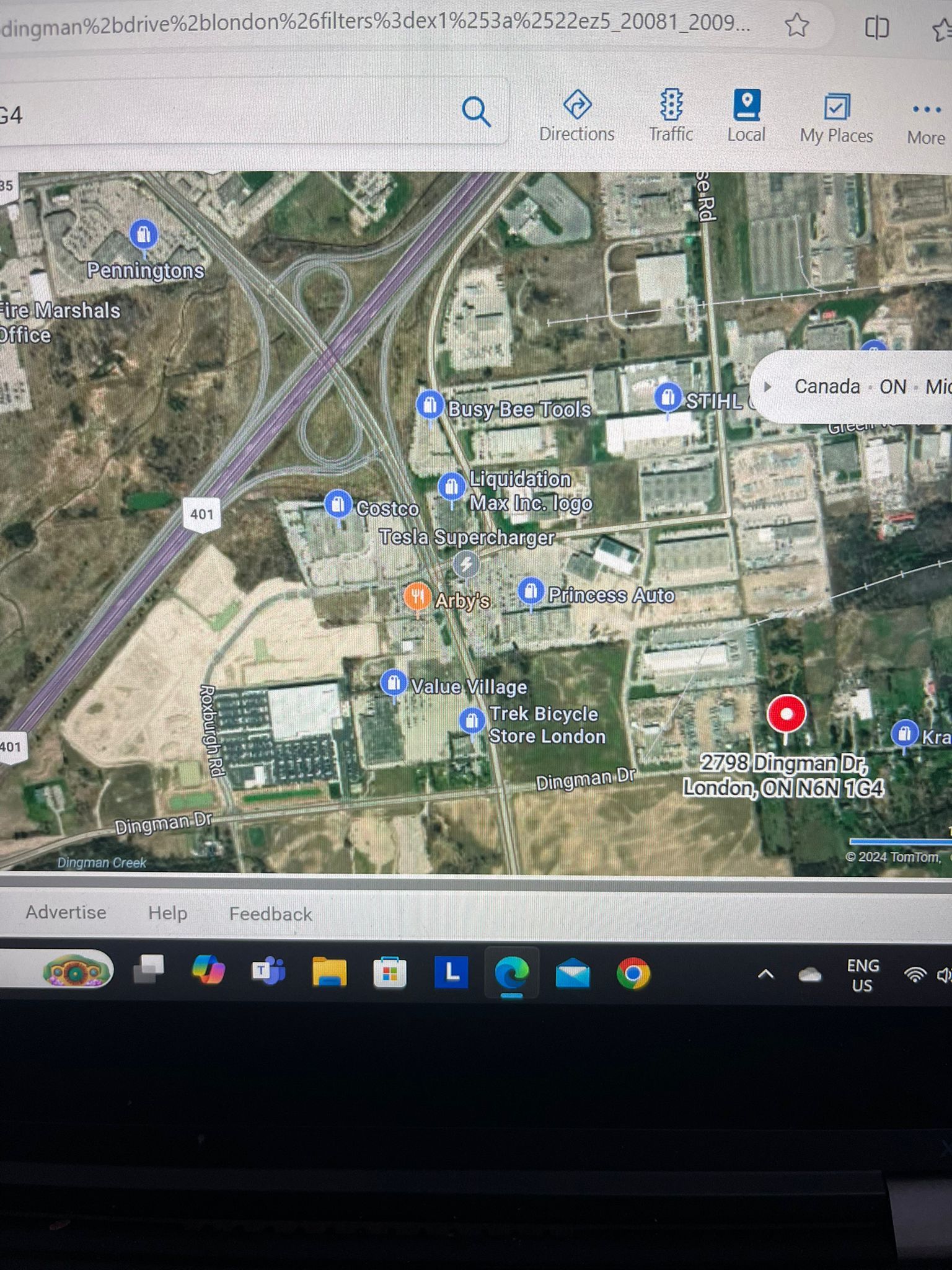 Go to map