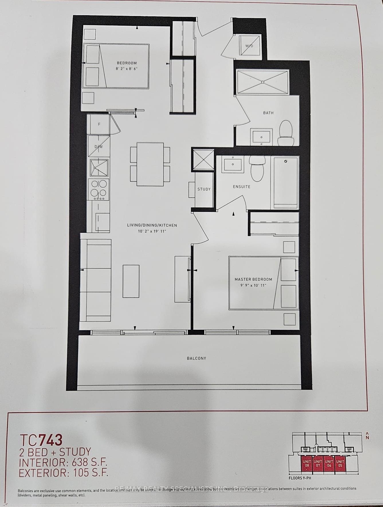 2 Bedrooms Condo at 5 BUTTERMILL, Vaughan For sale