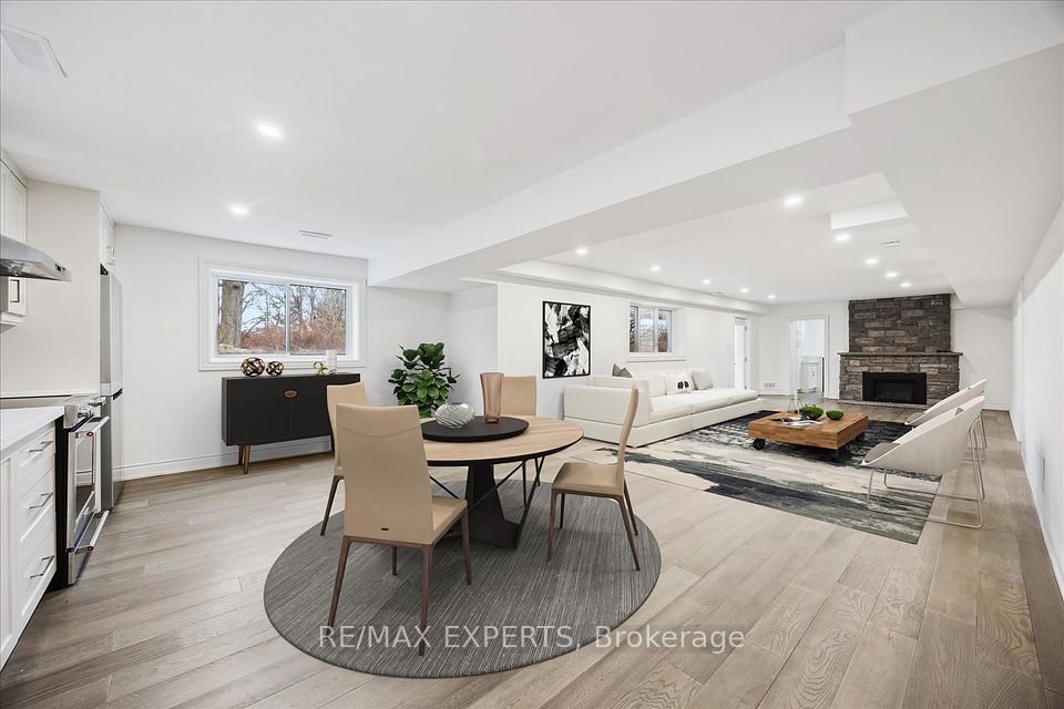 Virtually Staged Lower Level
