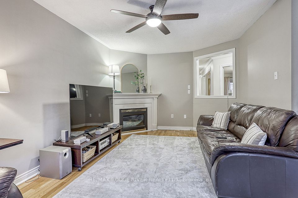 Family Room With Gas Fireplace!