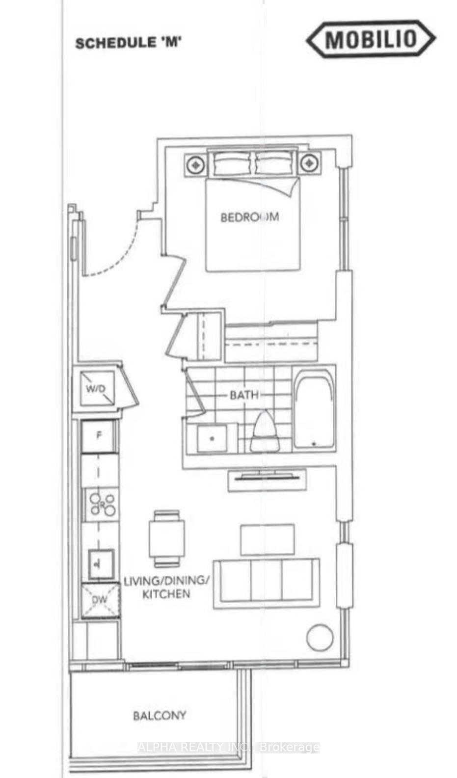 1 Bedroom Condo at 38 Honeycrisp,  Vaughan For sale