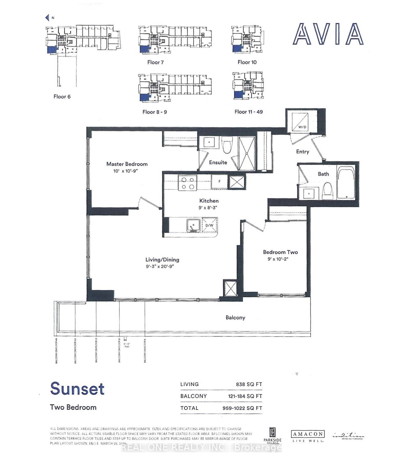 430 Square One Drive, #2208