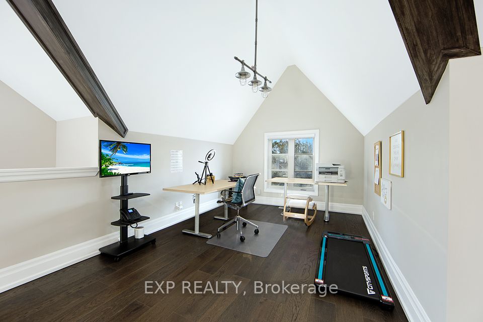 Office area in 3rd floor great room