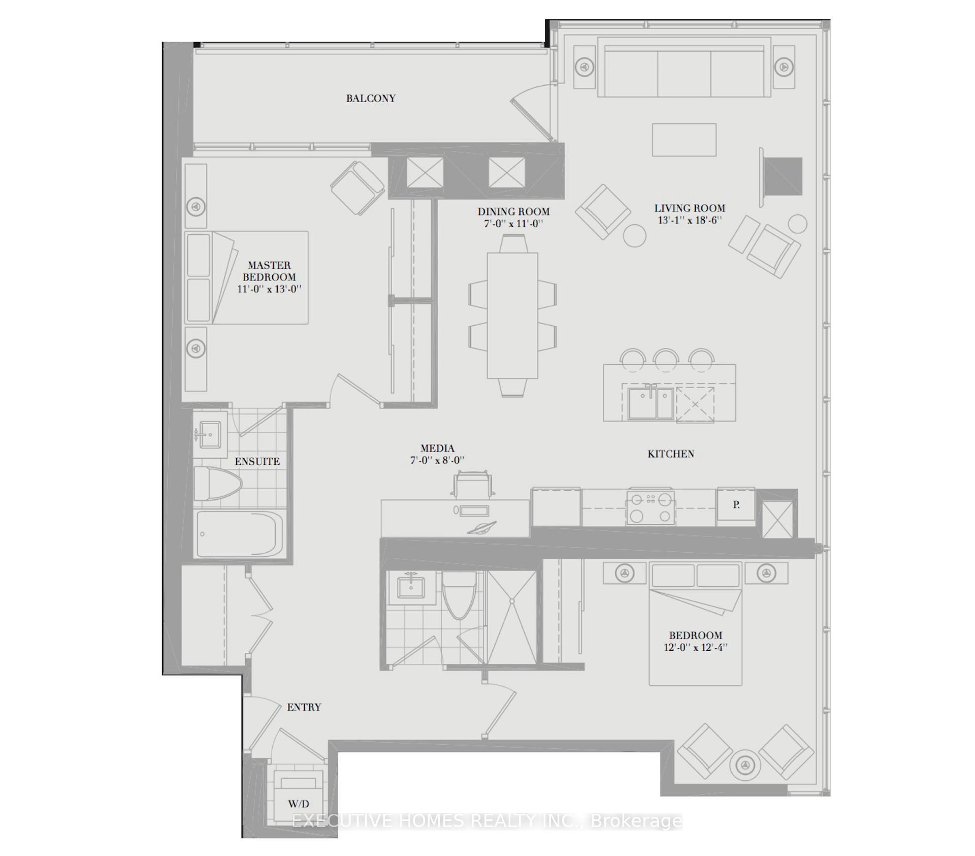 2 Bedrooms Condo at 80 John, Toronto For sale
