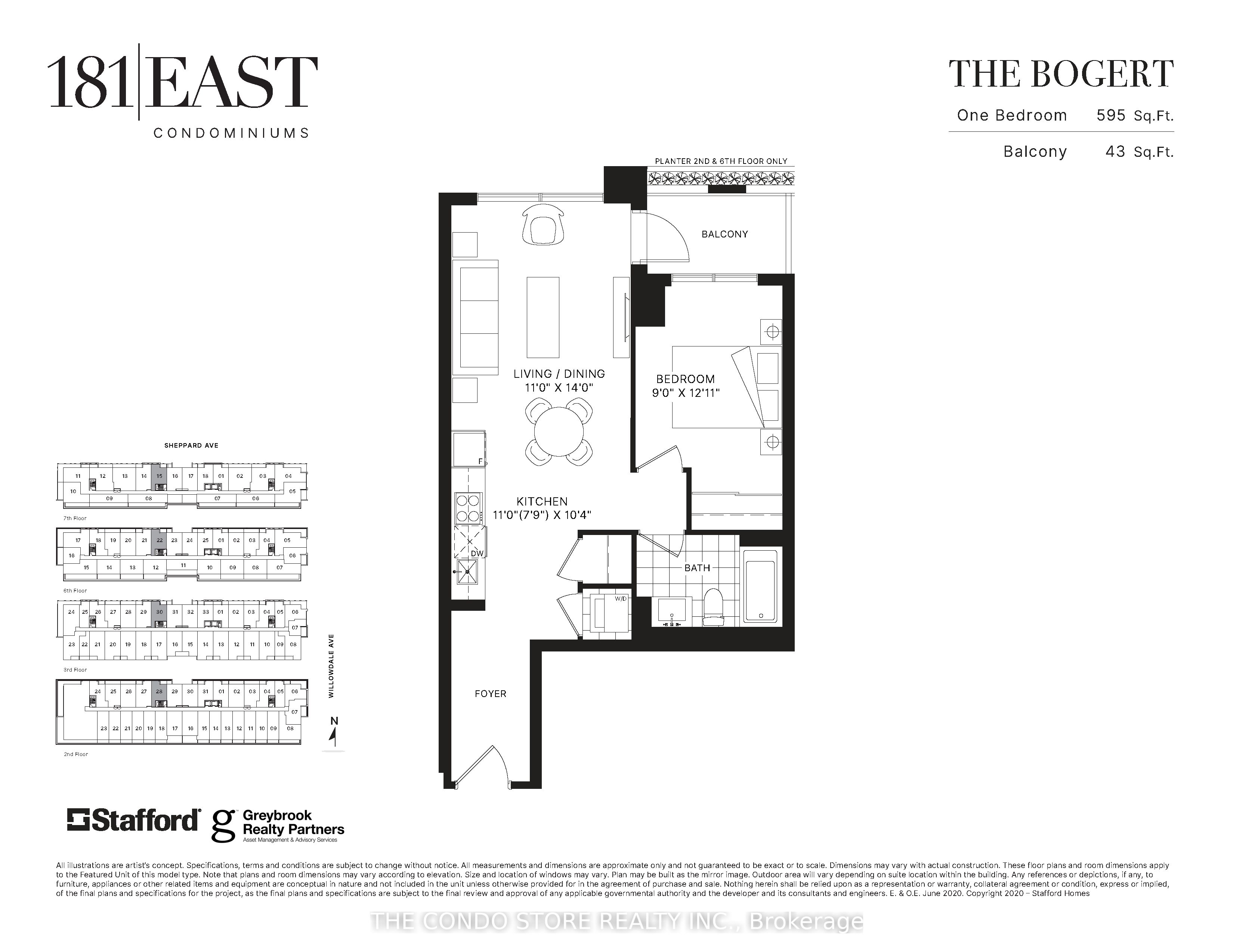 181 Sheppard Avenue E, #715